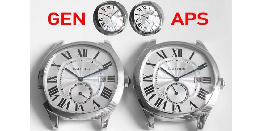 Super Clone VS. Real: APS Factory Drive de Cartier