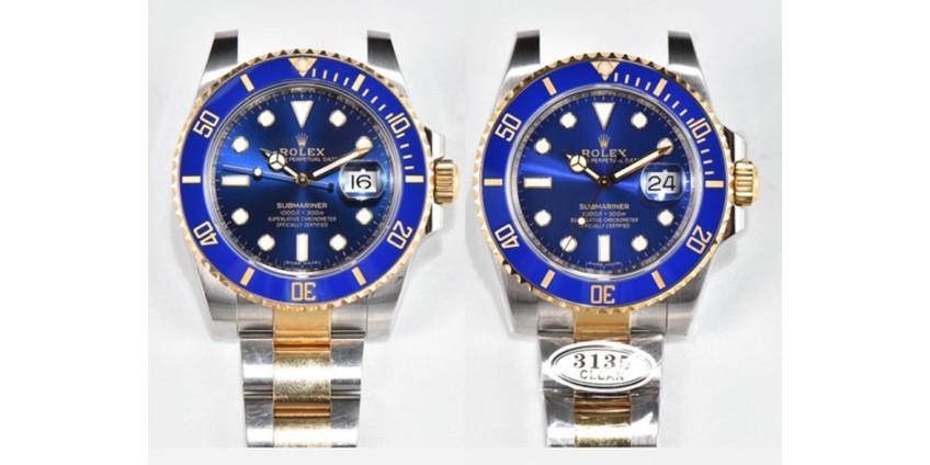 Super Clone VS. Real: Clean Factory Rolex Submariner 40mm 116613LB