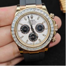 Rolex Daytona  TOP Customized Modifications Meteorite Dial Diamond Bezel Tungsten Steel Heavier Version Weight144+G 