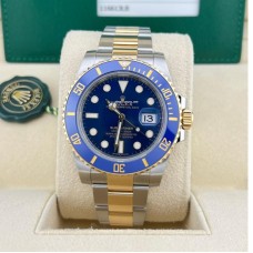 ROLEX Submariner 116613LB  Real/Genuine/Original Accessories Modifications:Dial+Hands+Bezel+Crystal+Date+Crown