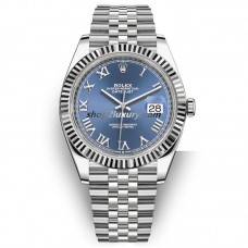 Clean Factory Rolex Datejust 41MM  126334-0026 Jubilee Blue Dial / BEST Quality 