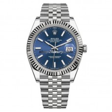 Clean Factory Rolex Datejust 41MM  126334-0002 Jubilee Blue Dial / BEST Quality 