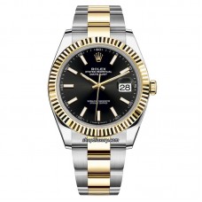 Rolex Datejust 41MM 126333-0013 Steel/Gold Fluted Oyster  Clean Factory BEST Quality 