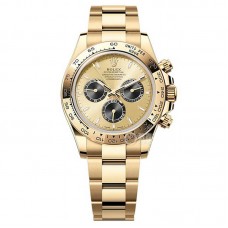 Clean Factory Rolex NEW Daytona GOLD  Ref.126508-0006 / FOCUS ON THE BEST REP ROLEX