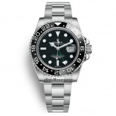 Clean Factory GMT-MASTER II 116710LN Black Dial Cal.3186  / Focus On The Best Rep