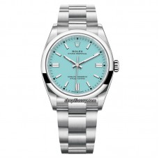 Clean Factory Rolex Oyster Perpetual Tiffany Blue 36 MM 3230 Model:126000-0006 /Focus On The Best Quality