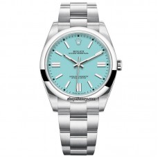 Clean Factory Rolex Oyster Perpetual 41 MM Tiffany Blue 3230 Model:124300-0006/Focus On The Best Quality