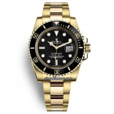 Clean Factory Submariner 116618LN 40 MM S/G  V4/ Focus On The Best Rep