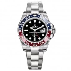C+ Factory GMT-MASTER II 126710BLRO Pesi Oyster Bracelets Cal.3285 P/R-72 Hours / Focus On The Best Rep