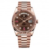 EW Factory Rolex Day-Date  40 MM Model 228235 Chocolate Dial