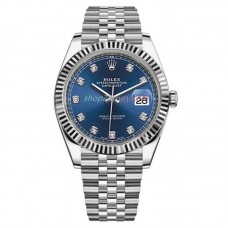 EW Factory ROLEX DATEJUST 41MM  126334-0016 Blue Dial Jubilee