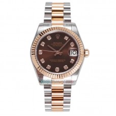 GS Factory Rolex Datejust 31MM LADIES 278271-0027  Coffee Dial 