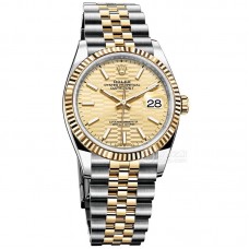VS FACTORY  DATEJUST 36MM S/G JUBILEE 126233-0039 / POWER RESERVE 72 HOURS BEST QUALITY