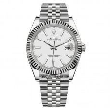 VS FACTORY  DATEJUST 41MM 126334-0010 WHITE DIAL POWER RESERVE 72 HOURS BEST QUALITY