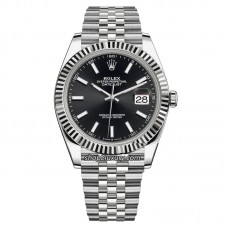 VS FACTORY  DATEJUST 41MM 126334-0018 BLACK DIAL POWER RESERVE 72 HOURS BEST QUALITY