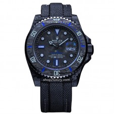 VS FACTORY DIW SUBMARINER 40 MM CARBON CASE ULTRALIGHT BLUE / ONLY FOCUS ON BEST REP