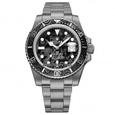VS FACTORY DIW SUBMARINER LATEST RELEASES 40 MM CARBON BEZEL  GRAY DIAL / ONLY FOCUS ON BEST REP