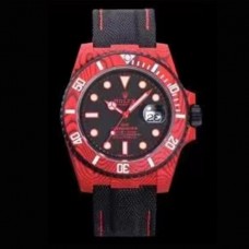 VS FACTORY DIW SUBMARINER NEW ARRIVAL 40 MM CARBON CASE ULTRALIGHT RED  / ONLY FOCUS ON BEST REP