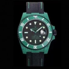 VS FACTORY DIW SUBMARINER NEW ARRIVAL 40 MM CARBON CASE ULTRALIGHT GREEN  / ONLY FOCUS ON BEST REP