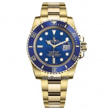 VS FACTORY SUBMARINER 40 MM 116618lb-0003 GOLD&BLUE / ONLY FOCUS ON BEST REP