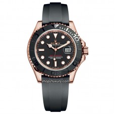 VS Factory  YACHT MASTER  126655 Rose Gold 40MM  Dandong 3235 Movement  Power Reserve 70 Hours /Focus on Best Rep