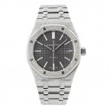 APS Factory Royal Oak 15400 FROSTED GOLD GRAY DIAL/Only Focus On Best Quality