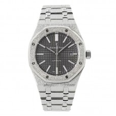 APS Factory Royal Oak 15400 FROSTED GOLD GRAY DIAL/Only Focus On Best Quality