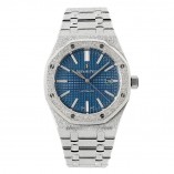 APS Factory Royal Oak 15400 FROSTED GOLD BLUE DIAL/Only Focus On Best Quality