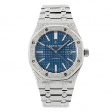 APS Factory Royal Oak 15400 FROSTED GOLD BLUE DIAL/Only Focus On Best Quality