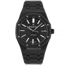 ZF Factory Royal Oak DLC Plating Frosted Black /Focus On Best Rep