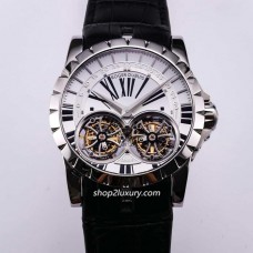 BBR FACTORY EXCALIBUR REAL FLYING TOURBILLON RDDBEX0250 WHITE DIAL