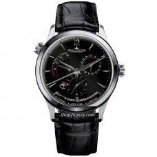 TWA FACTORY JAEGER-LECOULTRE  MASTER GEOGRAPHIC 1428421 BLACK FACE