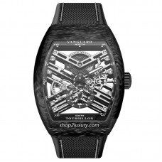 AB FACTORY FRANCK MULLER VANGUARD REAL TOURBILLON CARBON CASE / ONLY FOCUS ON BEST QUALITY
